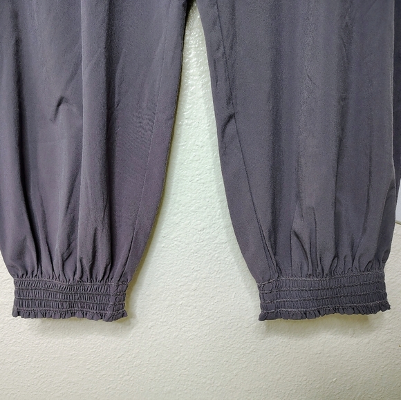 Athleta Dusk Violet Savannah Jogger Pants Sz 12 Elastic Waist 4 Pockets - Picture 11 of 13